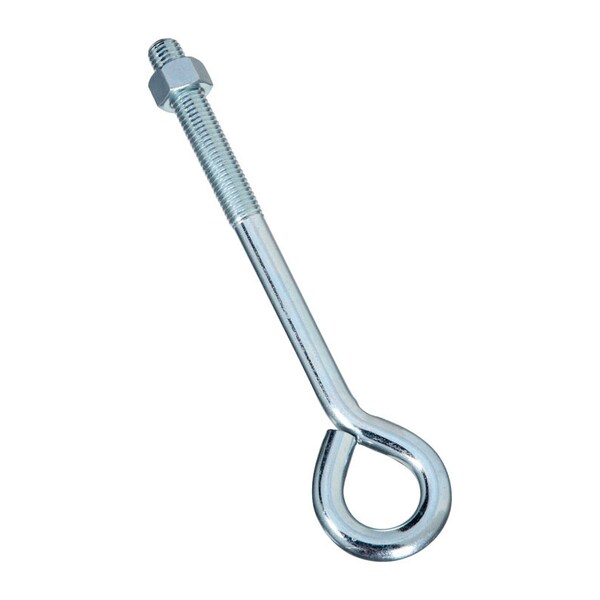 National Hardware National Hardware 5/8 in. X 10 in. L Zinc-Plated Steel Eyebolt Nut Included N347-682 - main